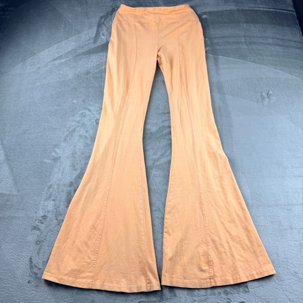 Out From Under Urban Outfitters Women's Small Orange Flare Pants OB66170